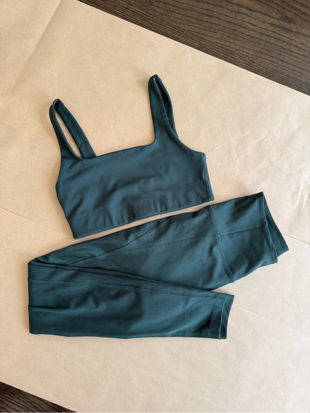 Girlfriend Collective Forest Green Set